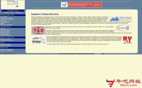埃及贸易网的网站截图