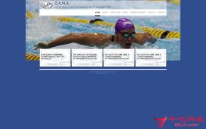 非洲游泳联合会的网站截图
