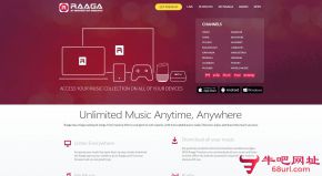 印度世界音乐的网站截图