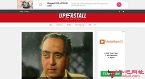 Upperstall.com印度电影的网站截图