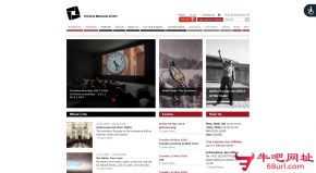 特拉维夫艺术博物馆的网站截图