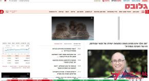 以色列环球报的网站截图