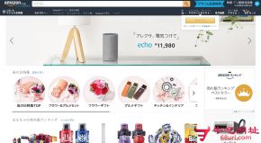日本亚马逊的网站截图