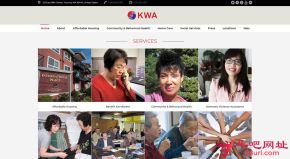 韩国妇女协会的网站截图