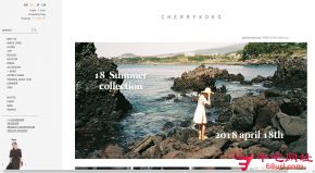 cherrykoko品牌服饰的网站截图