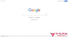 Google韩国的网站截图