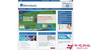 菲律宾首都银行的网站截图