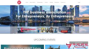 新加坡中小企业商会的网站截图