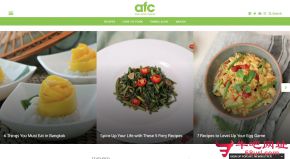 亚洲美食频道的网站截图
