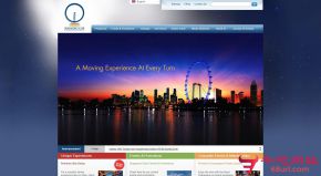 新加坡摩天观景轮的网站截图