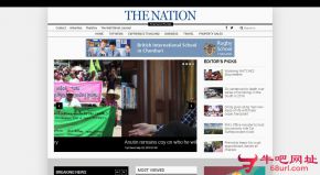 泰国民族报的网站截图