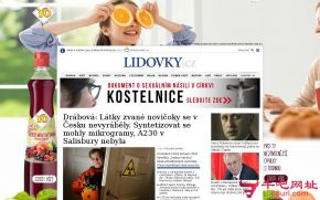 捷克人民报的网站截图