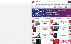 英国 PC WORLD的网站截图