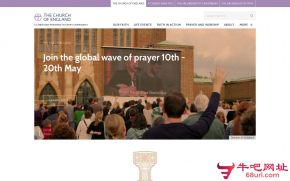 英国国教会的网站截图