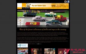 英国伊尔克利玩具博物馆的网站截图