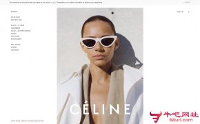 Celine的网站截图