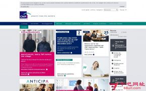 法国国家人寿保险公司的网站截图