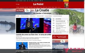 法国观点周刊的网站截图