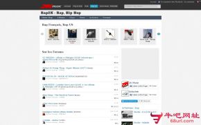 Rap2K的网站截图