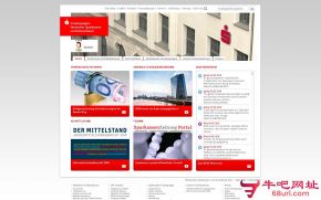 德国储蓄银行协会的网站截图
