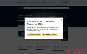 巴登-符腾堡州银行的网站截图