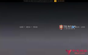 Travian部落战争的网站截图
