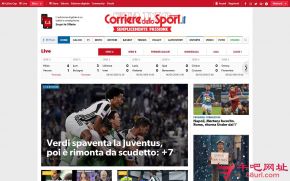 罗马体育报的网站截图