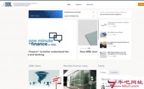 卢森堡银行协会的网站截图