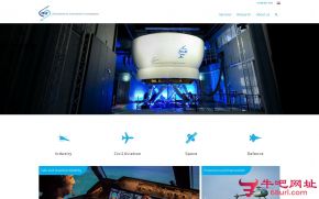 荷兰航空航天中心的网站截图
