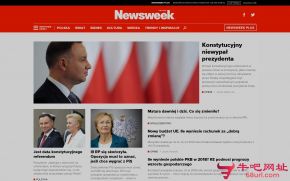 波兰新闻周刊的网站截图