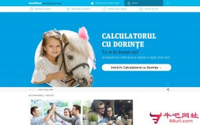 罗马尼亚Idea银行的网站截图