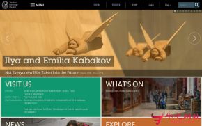 俄罗斯艾尔米塔什博物馆的网站截图
