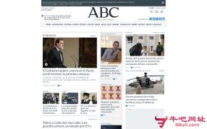 西班牙阿贝赛报的网站截图
