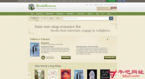 BookBrowse书评网的网站截图