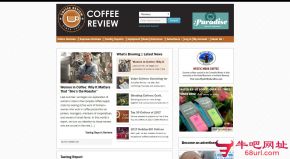 咖啡评论的网站截图