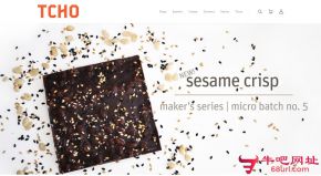 TCHO巧克力的网站截图