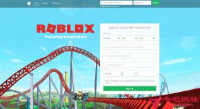 Roblox游戏平台的网站截图