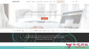 WebTrends的网站截图