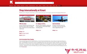 凯马特Kmart的网站截图