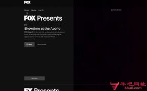 美国福克斯广播公司FOX的网站截图