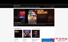 allmusic的网站截图