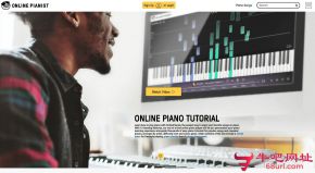 在线钢琴师的网站截图