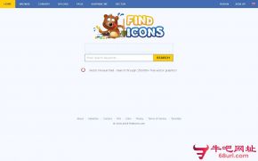 FindIcons的网站截图