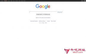 Google（谷歌）的网站截图