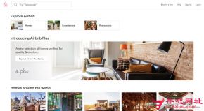 Airbnb的网站截图