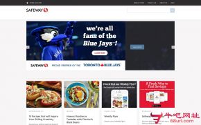 加拿大Safeway超市的网站截图