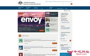 澳大利亚外交部的网站截图