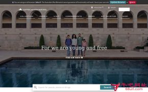 澳大利亚战争纪念馆的网站截图