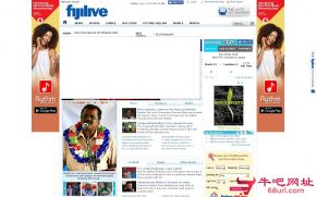 Fijilive的网站截图