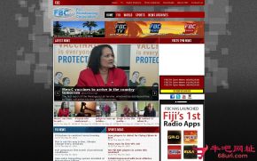 斐济广播有限公司的网站截图
